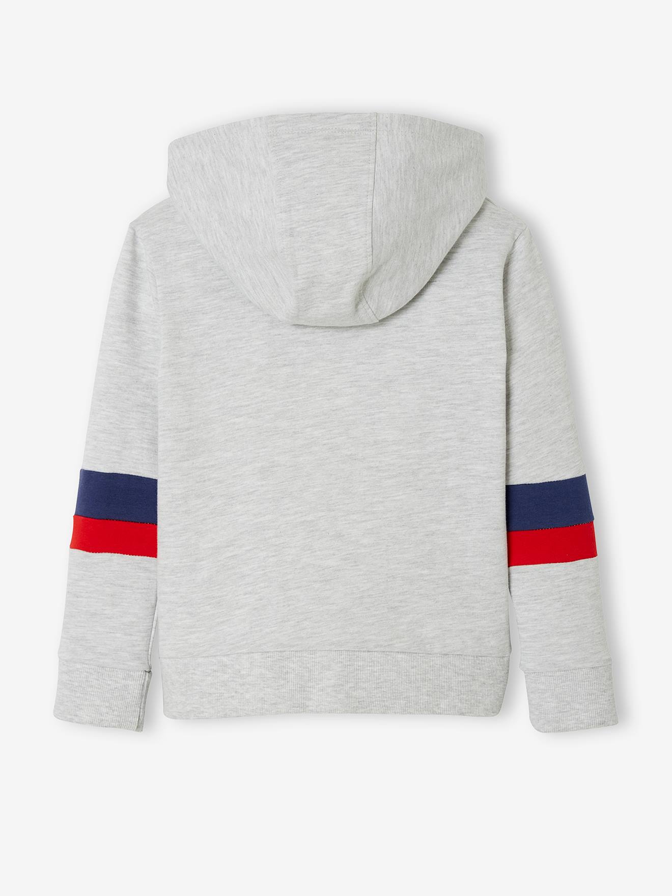 Gilet zippé garçon à capuche Pat Patrouille® gris chiné