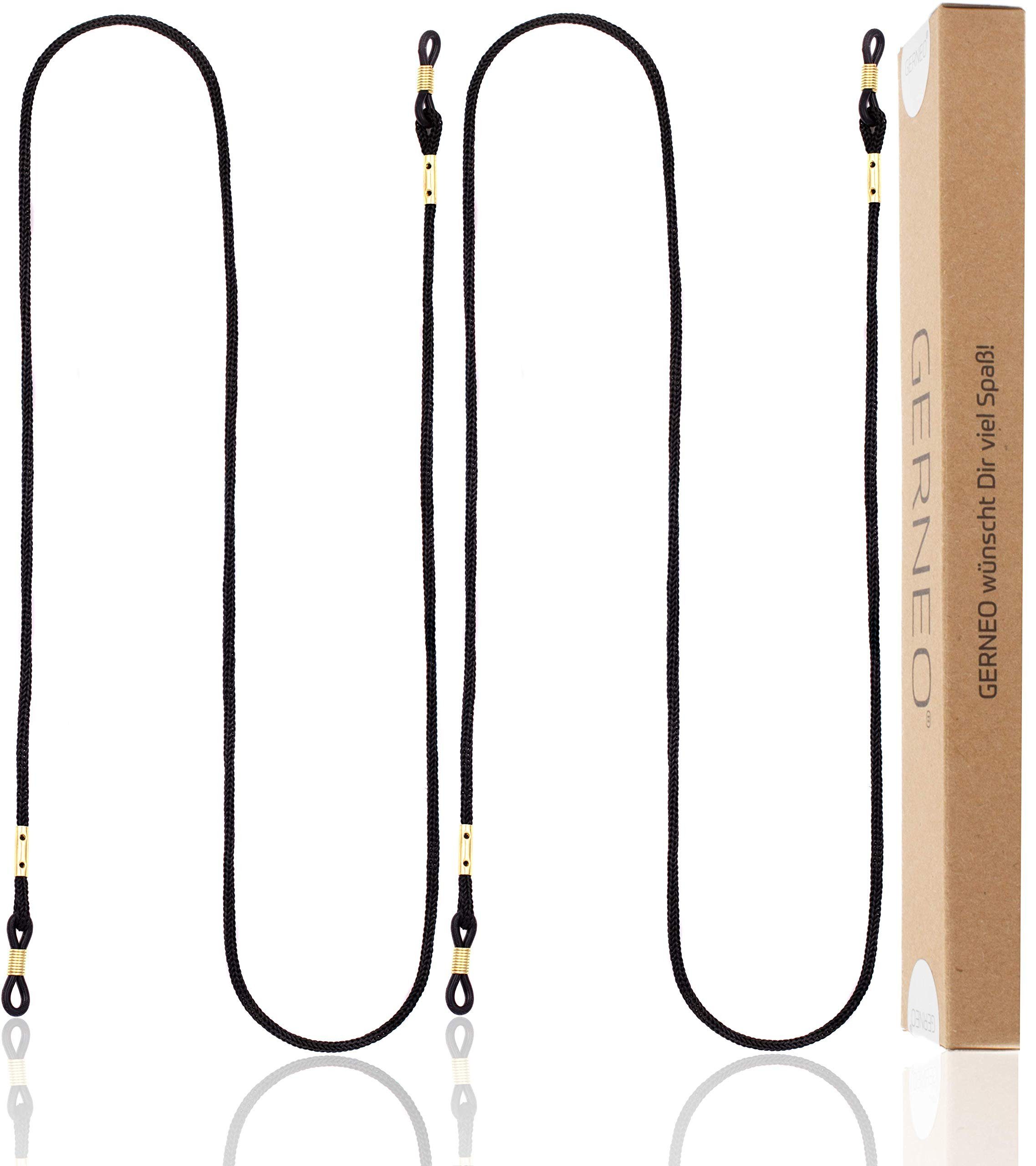 GERNEO Brillenband GERNEO® - London – hochwertiges Brillenband aus Stoff, Unisex Brillenkordel für Sonnenbrillen & Lesebrillen – diverse Farben