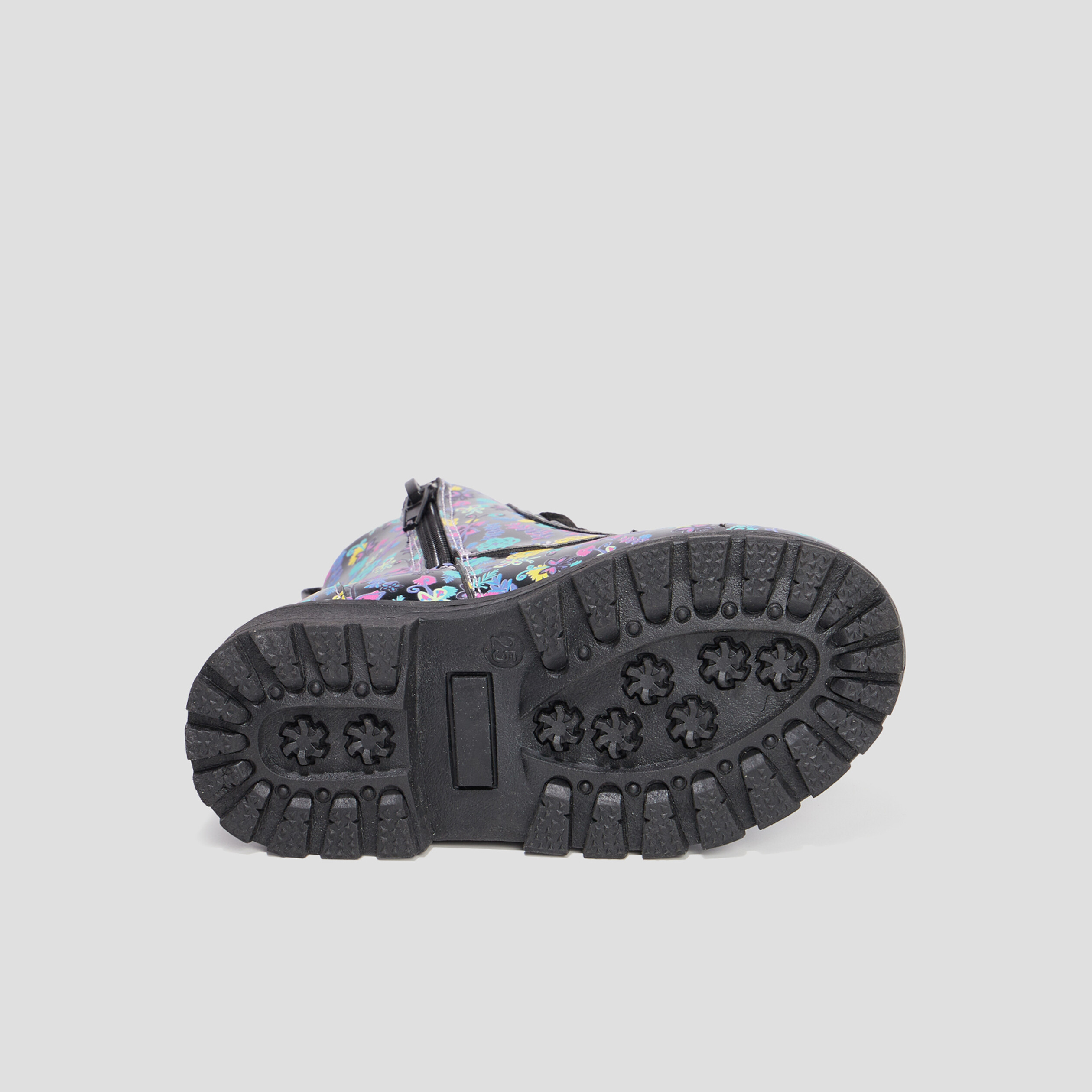 Bottines crantées zippées Encanto multicolore fille | La Halle