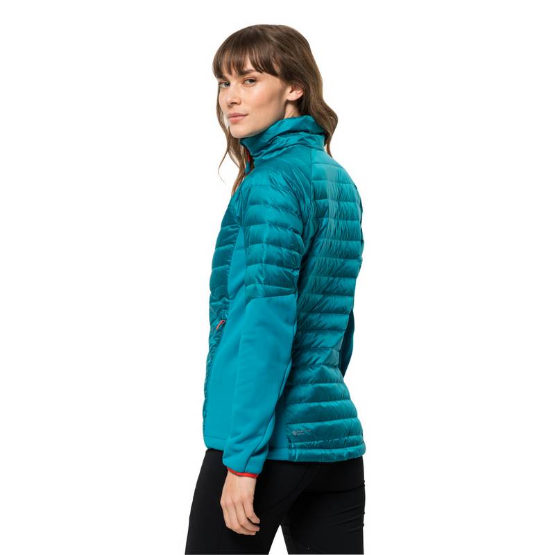 Jack Wolfskin NEBELHORN DOWN HYBRID W Daunenjacke Damen