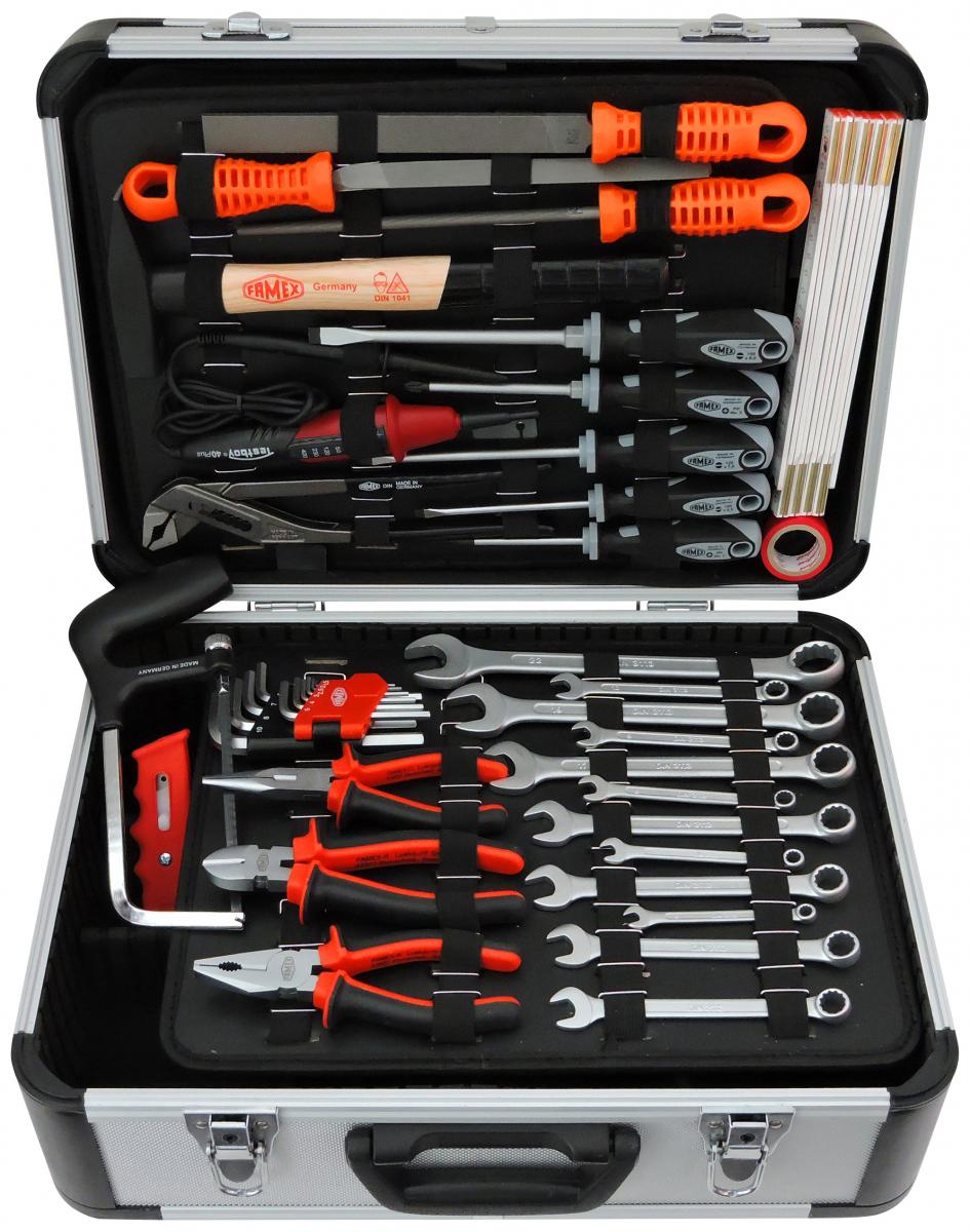 FAMEX Werkzeugkoffer Set 729-94