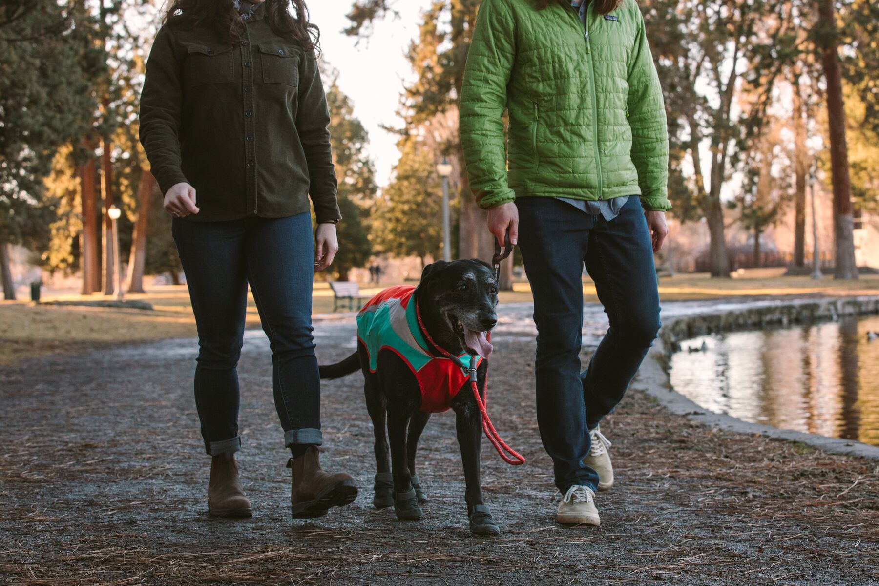 Ruffwear Hundeleinen Ruffwear Just-a-Cinch™ Leine schwarz