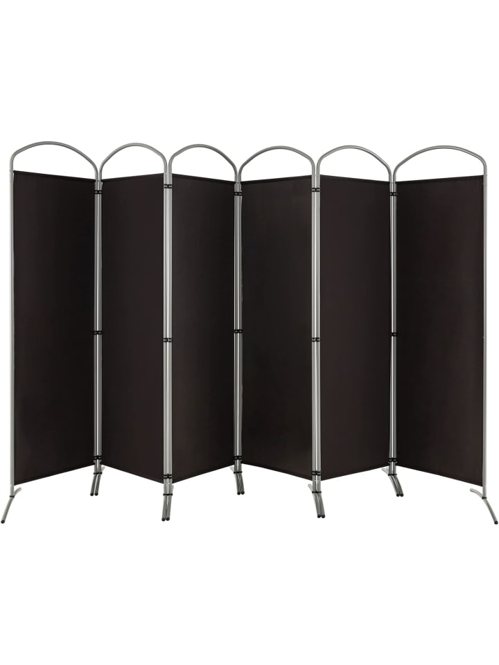 COSTWAY Raumteiler 6 tlg. 188cm in Braun günstig kaufen onesize