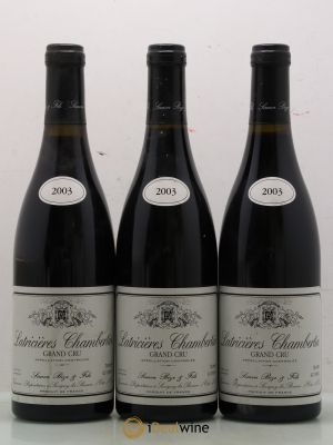 Latricières-Chambertin Grand Cru Simon Bize & Fils  2003 - Lot de 3 Bouteilles