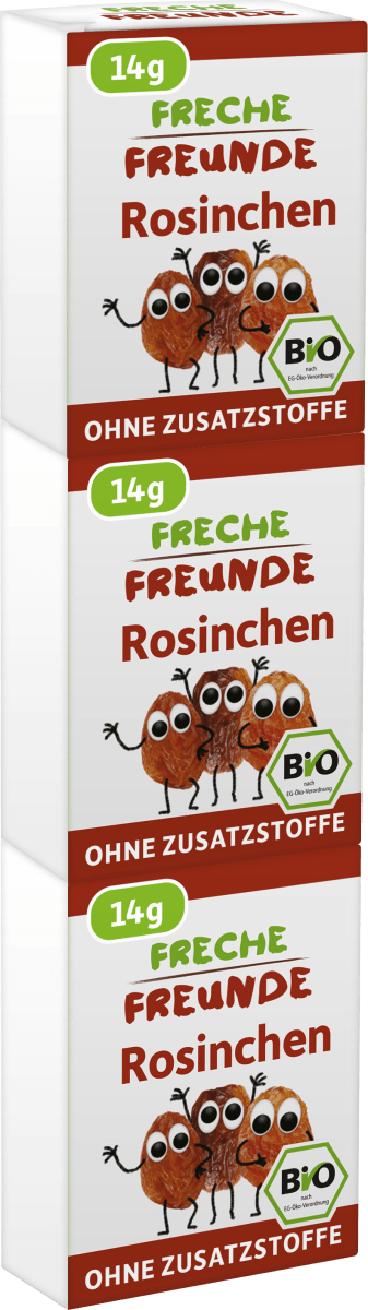 Kindersnack Rosinchen (3x14 g), 42 g