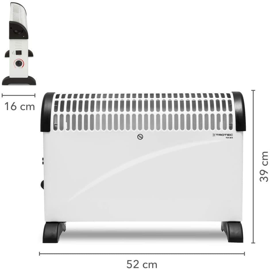 Trotec 1410000510 TCH 20 E Konvektor Kachel 2000 Watt
