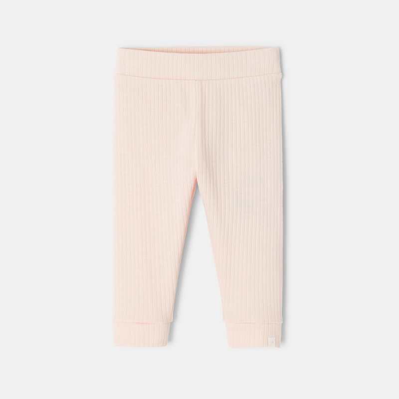 Legging en coton rose naissance Absorba