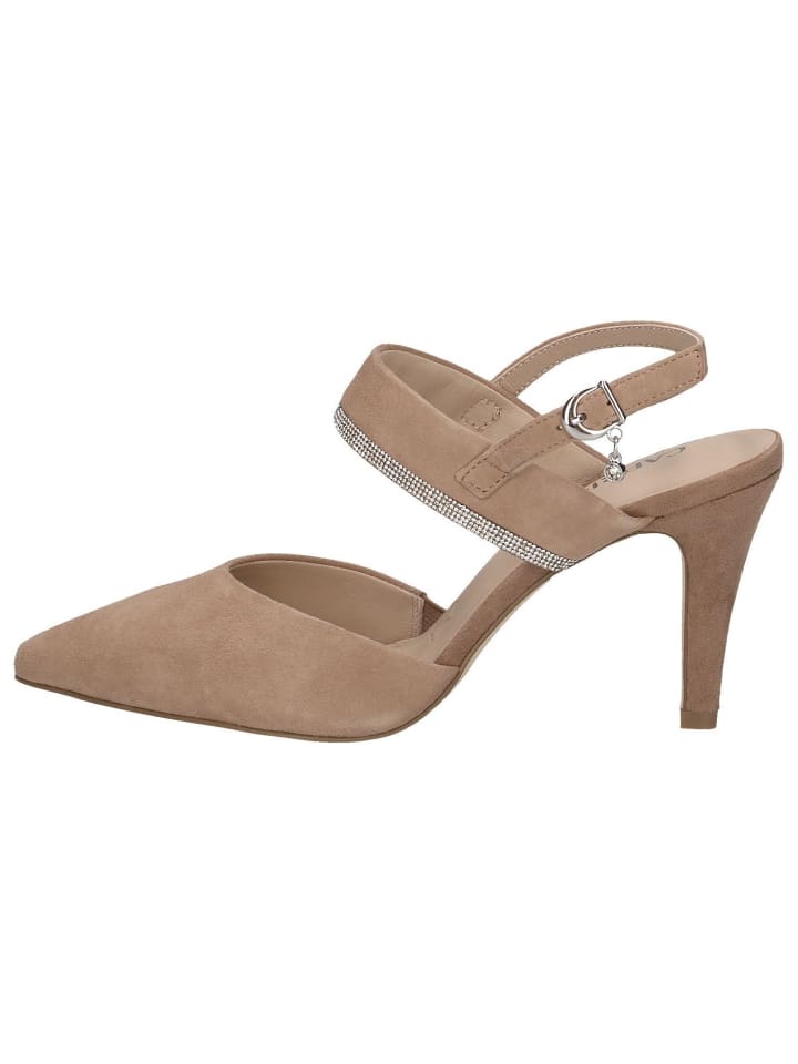 Caprice Slingpumps in BARK SUEDE günstig kaufen