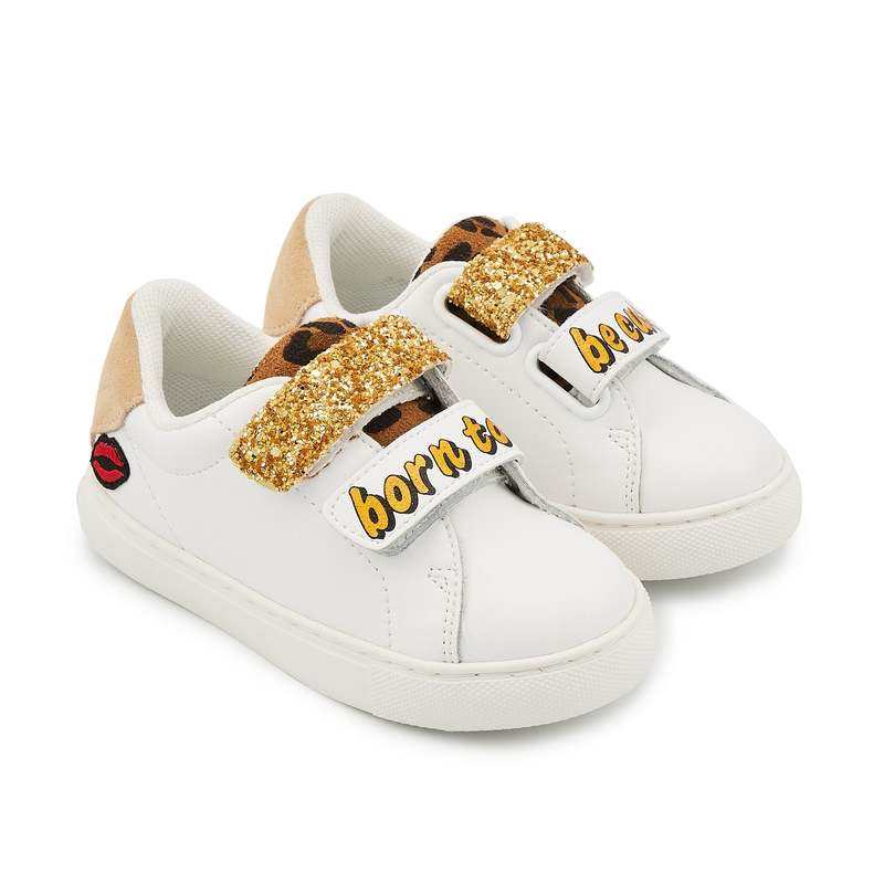 Baskets en cuir Mini Edith born to be cute