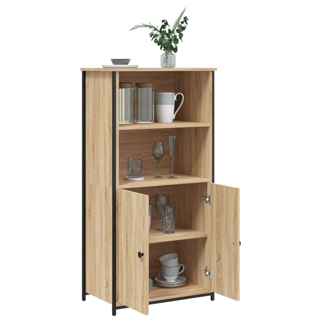 vidaXL Anrichte Highboard Sonoma-Eiche 62x36x121,5 cm Holzwerkstoff