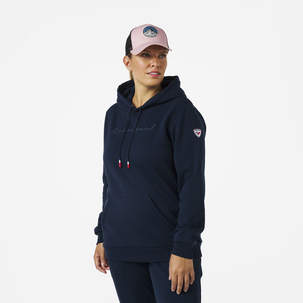 Logo Kapuzensweatshirt für Damen