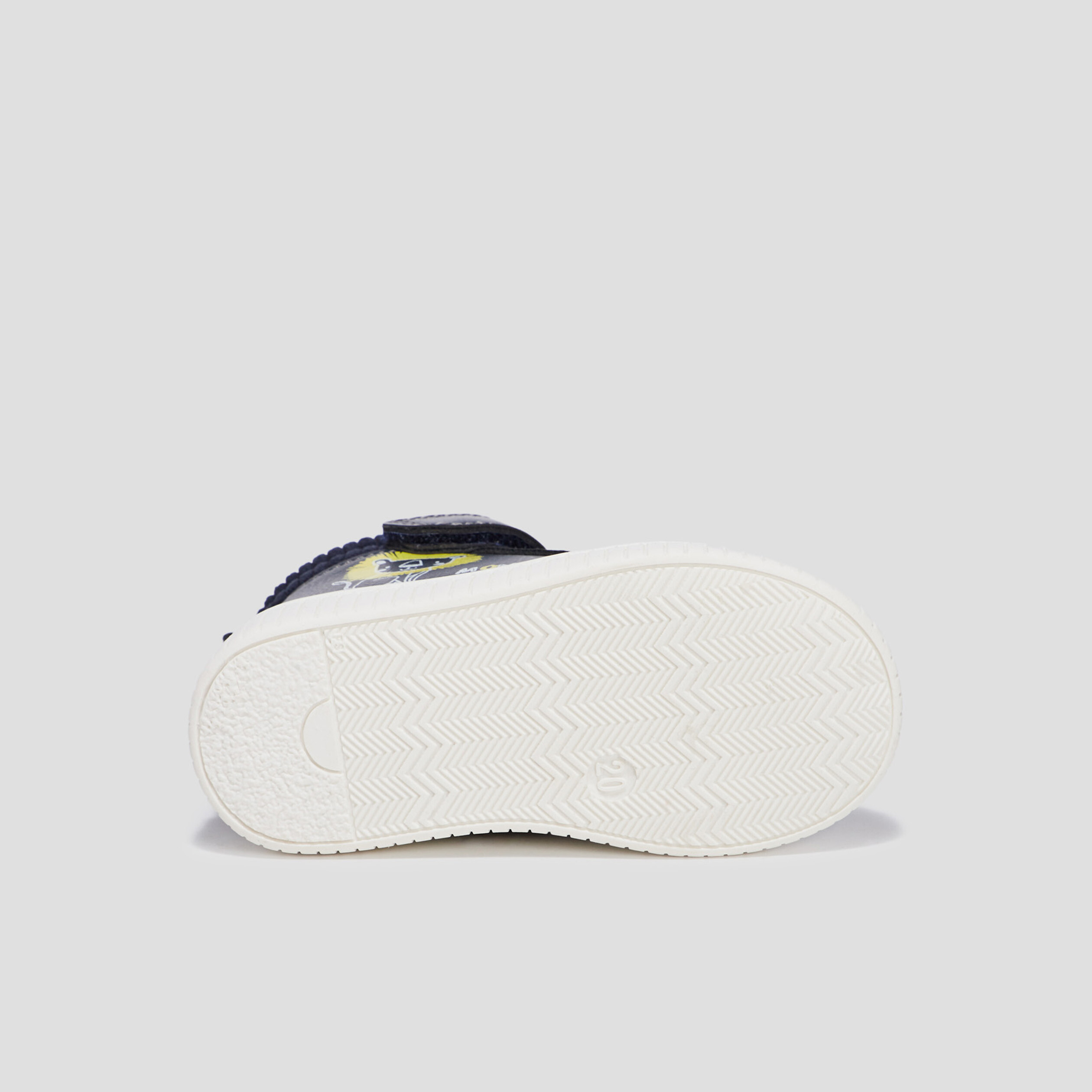 Baskets montantes à lacets bleu bébé garçon | La Halle