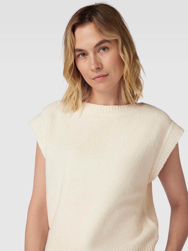 Pullunder mit Kappärmeln in beige