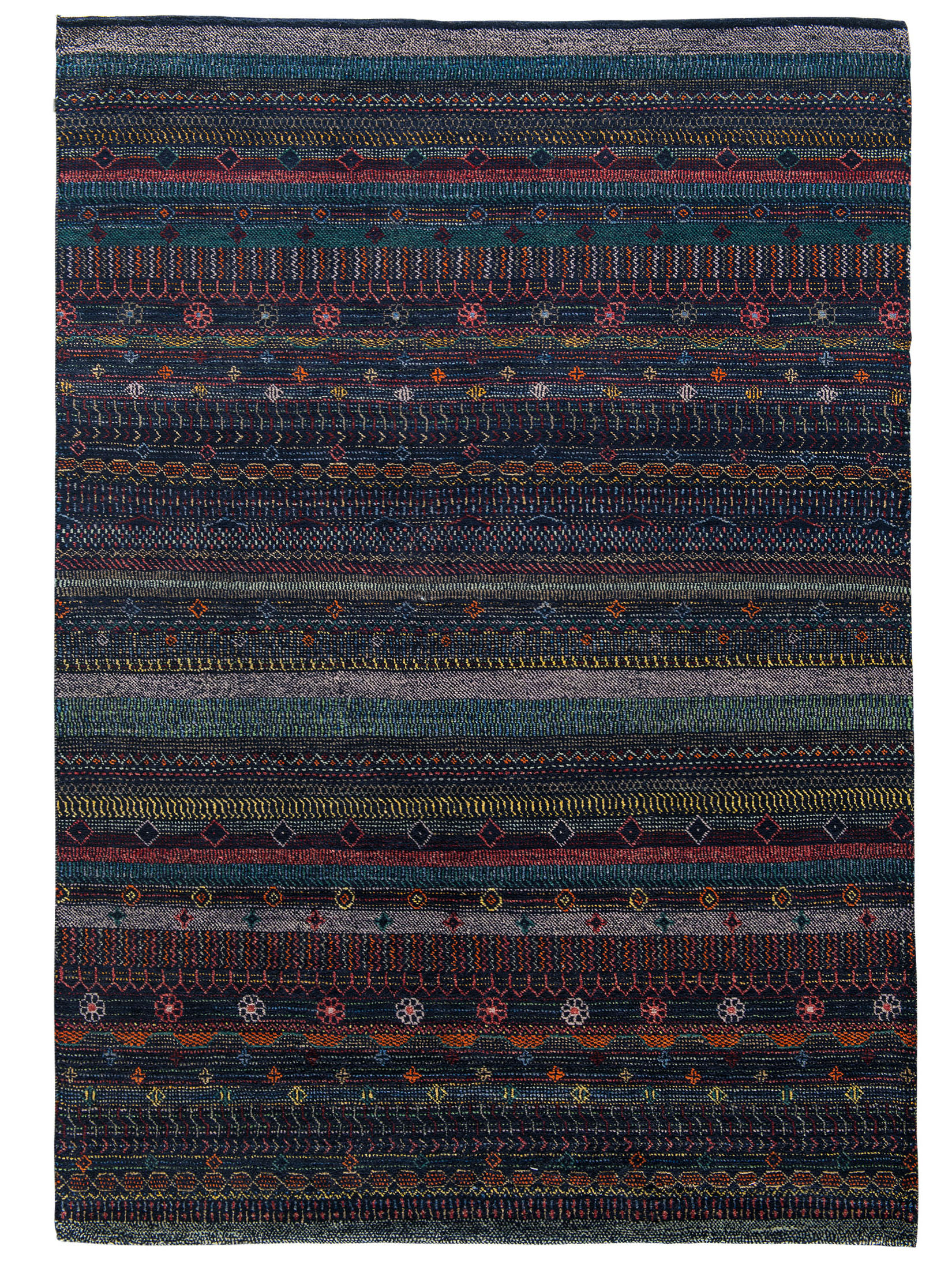Contemporary Gabbeh ca. 172 x 246 cm, Unikat / Einzelstück