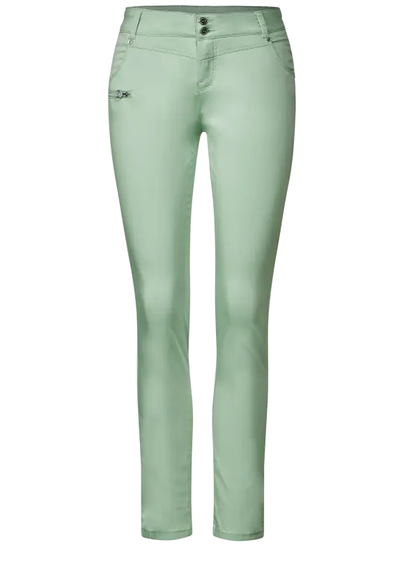 Street One Casual Fit Hose mit Zipper