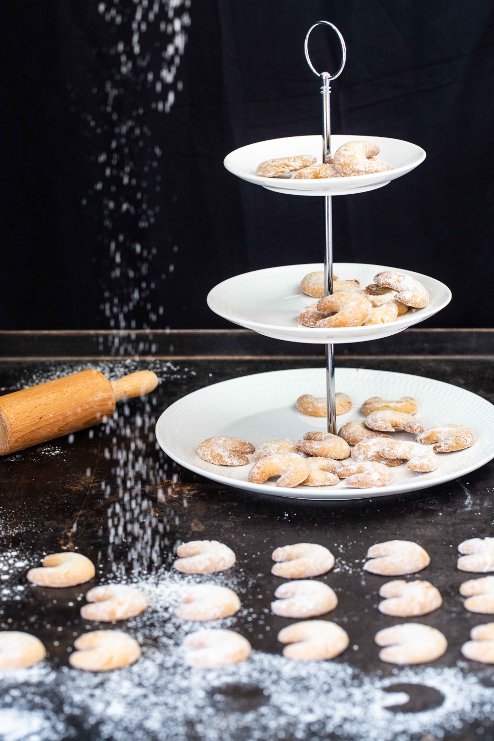 Etagere Diamonds Round 3-stöckig