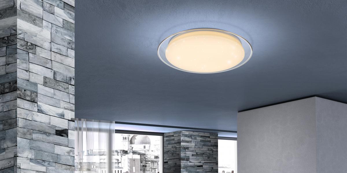 Globo Lighting - OPTIMA - Deckenleuchte Metall weiß, LED