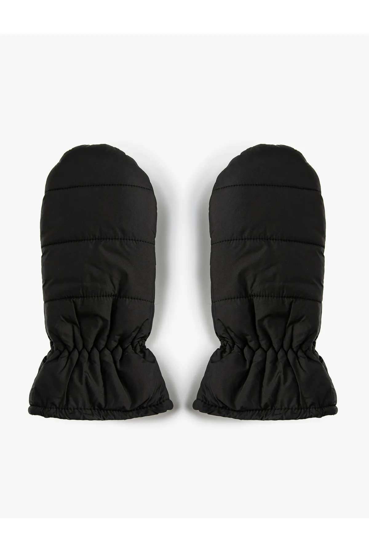 Koton  Fingerlose, gesteppte Skihandschuhe mit Fleece-Innenseite