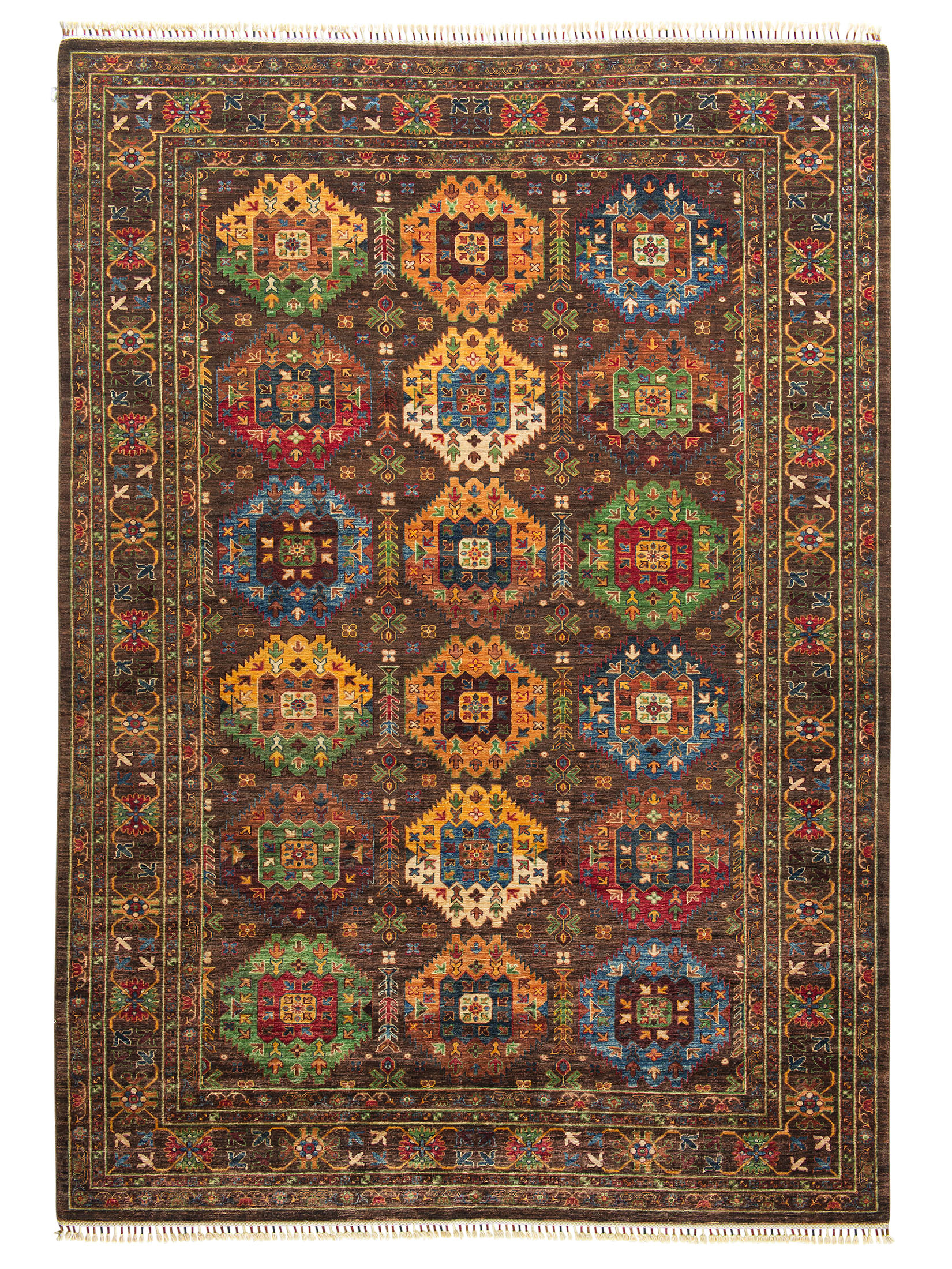 Kazak Ghazni ca. 210 x 294 cm, Unikat / Einzelstück