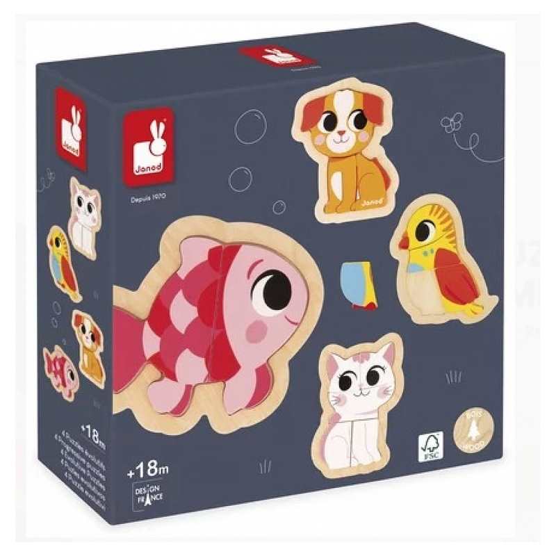 Puzzles évolutifs Animaux de compagnie
