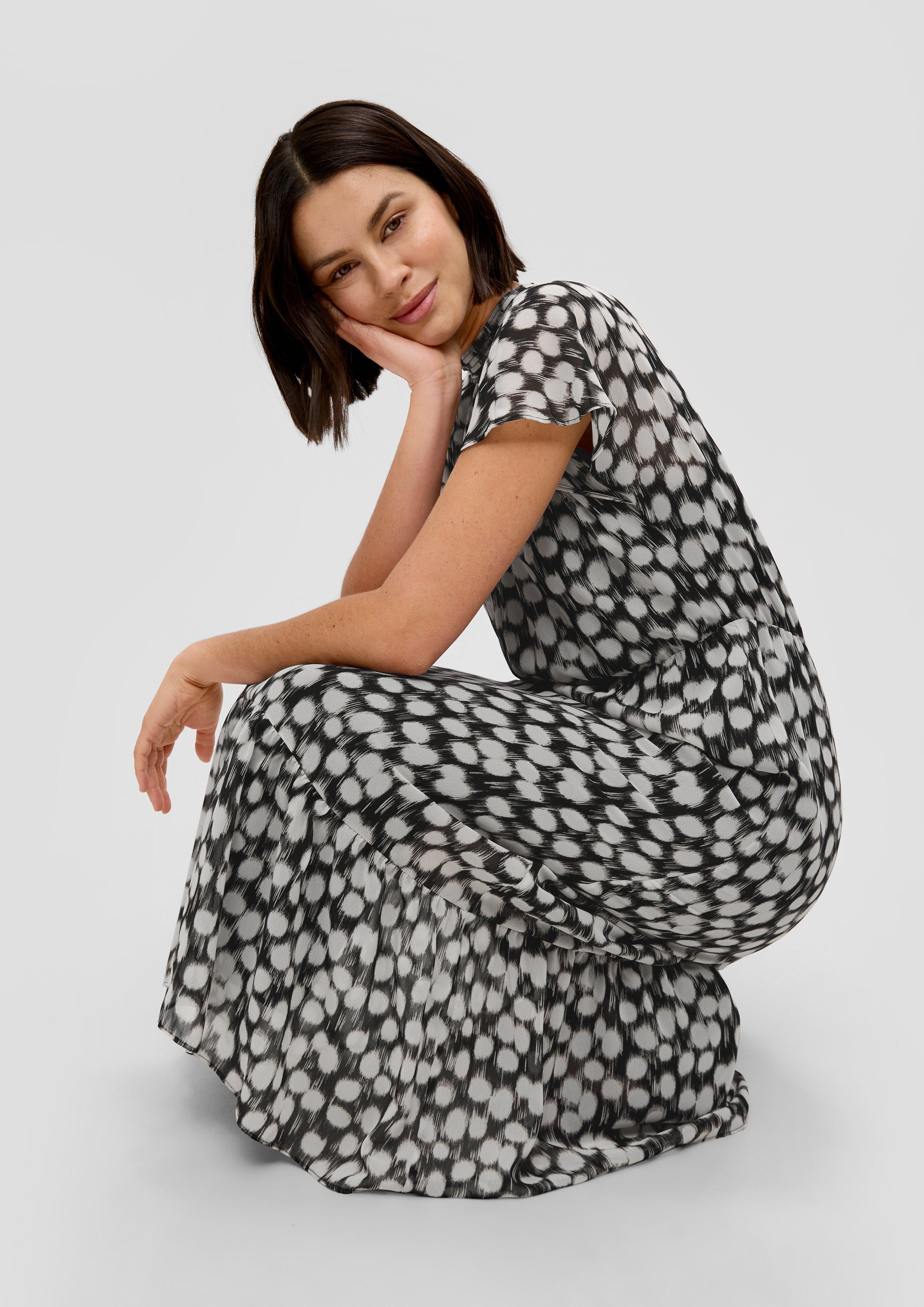 Maxikleid mit All-over-Print  2141549-99B0