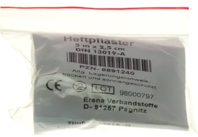 SENADA Heftpflaster 2,5 cmx5 m Spule  1 St