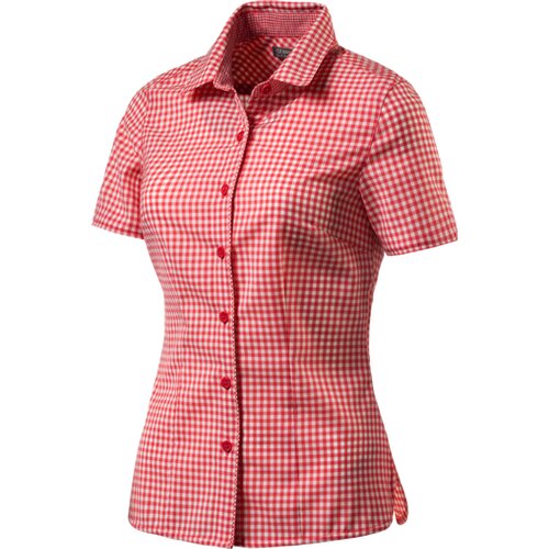 MERINO DAMEN BLUSE DESTINY CHECK