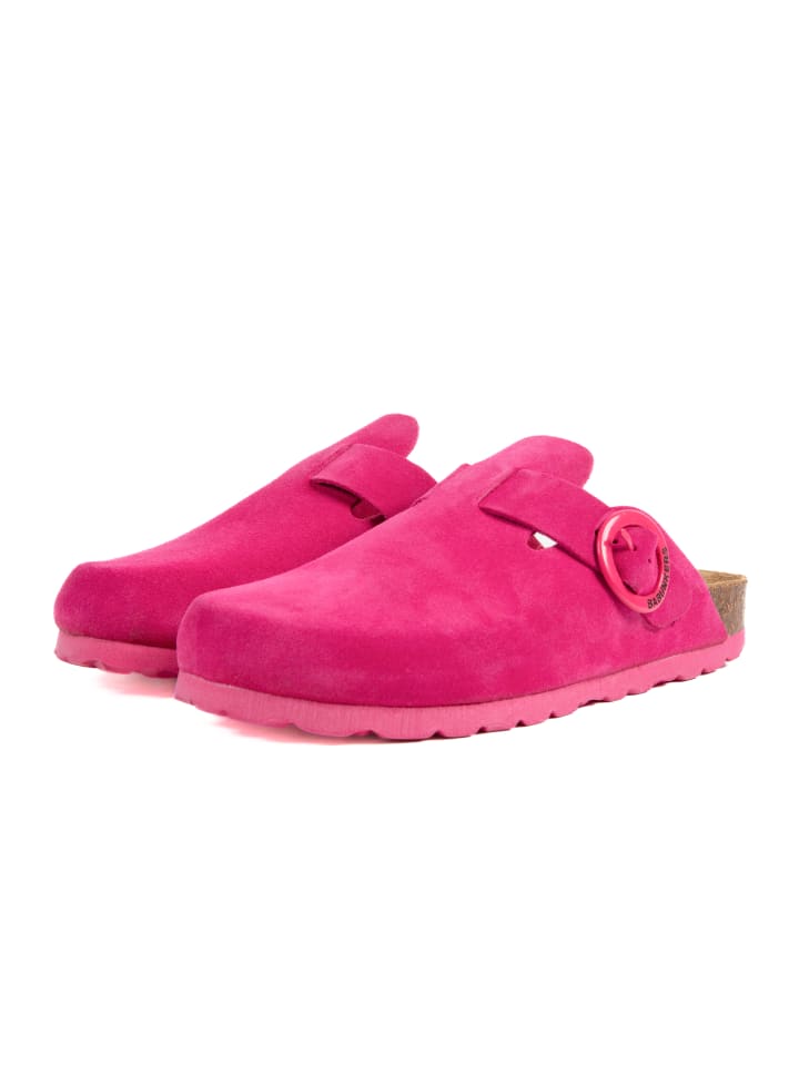 babunkers Pantoletten  in pink günstig kaufen