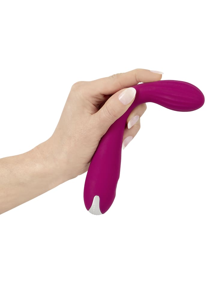 Sweet Smile G-Punkt Vibrator G-Spot Vibrator in lila günstig kaufen 20 cm