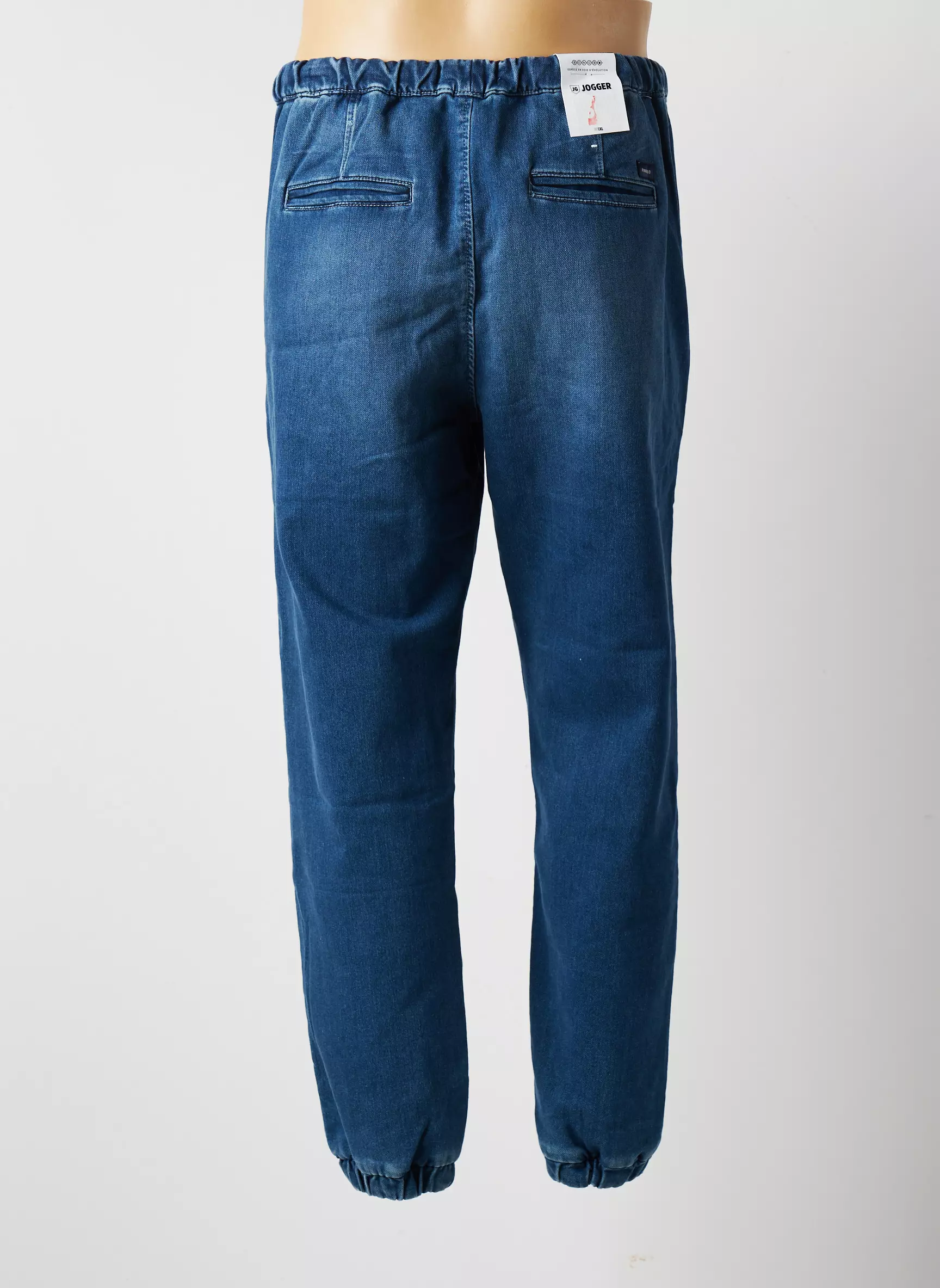 Bonobo Jeans Coupe Droite Homme couleur bleu
