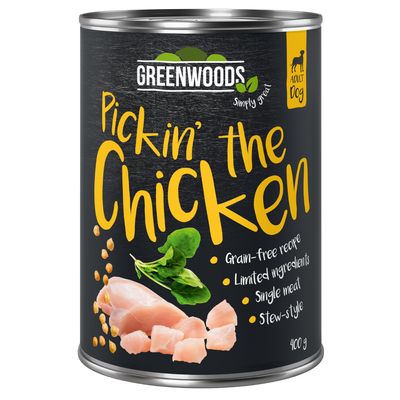 Sparpaket Greenwoods Adult 12 x 400 g