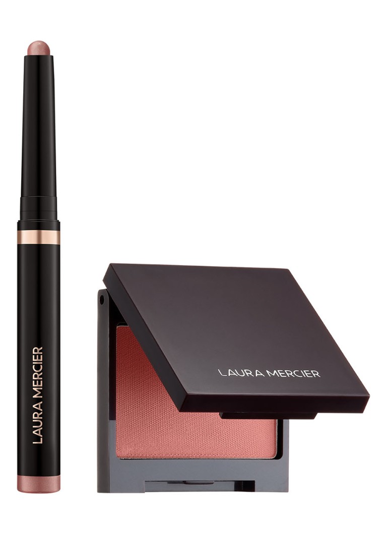 Set de machiaj pentru ochi și obraji Laura Mercier Evening Brilliance - Ediție limitată