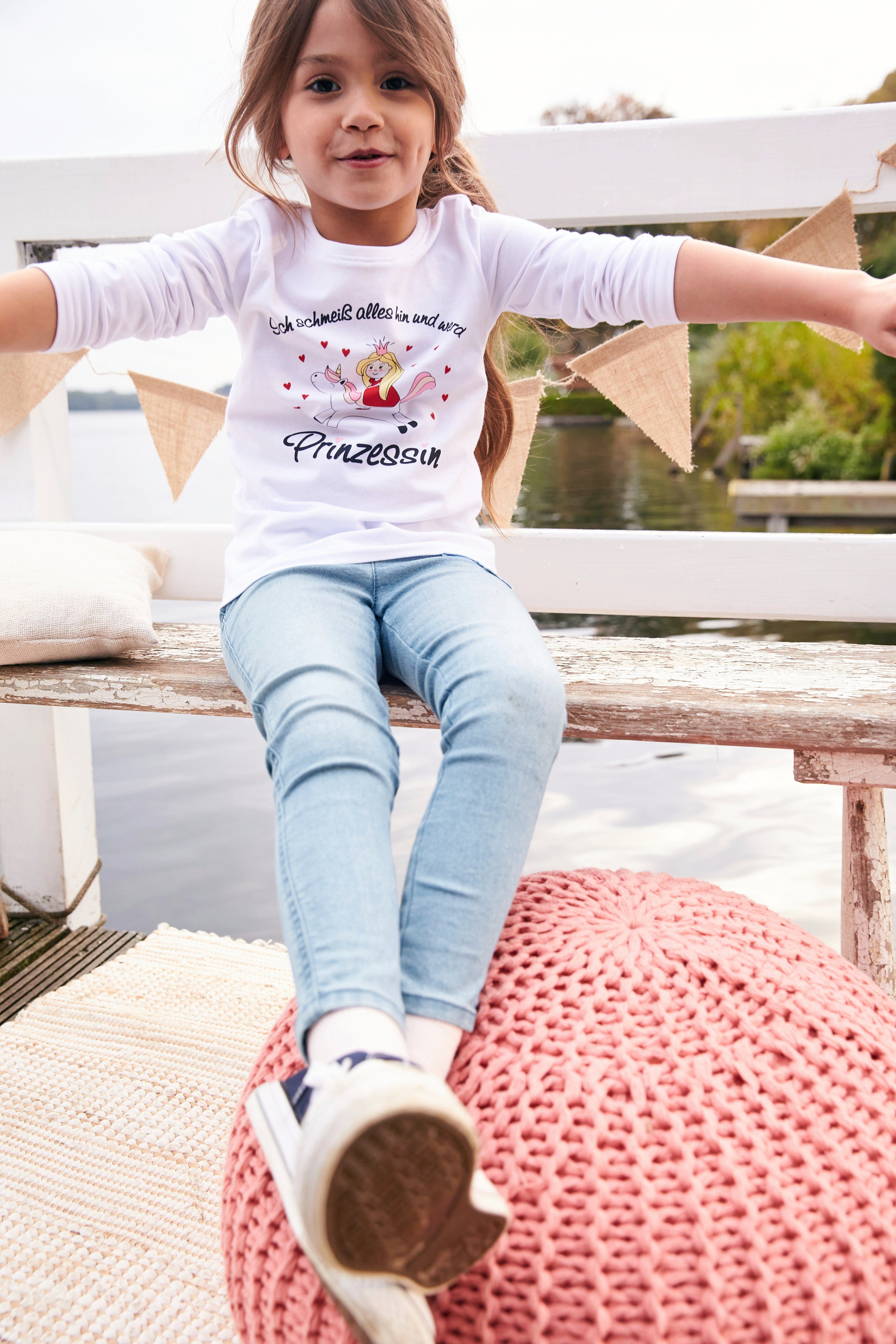 KIDSWORLD Jeansjeggings mit Sternapplikation