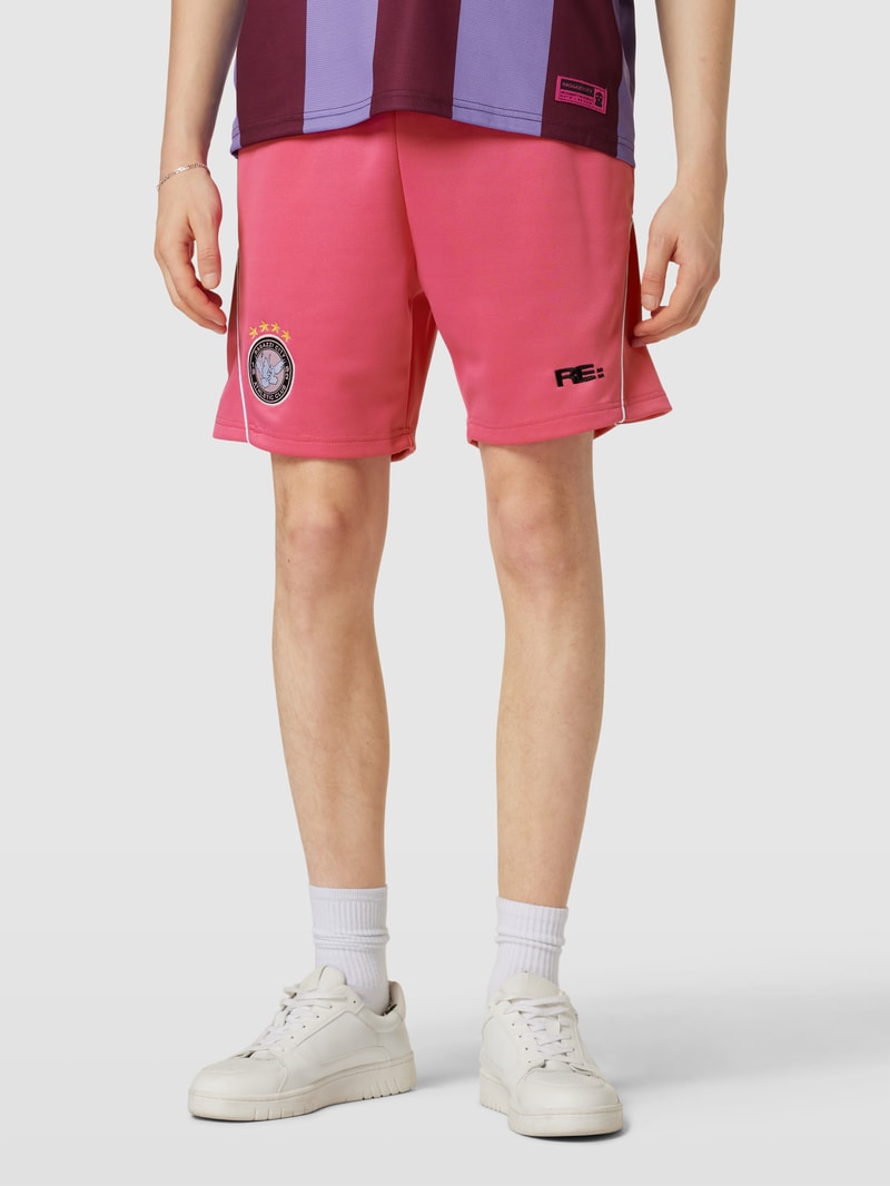 Shorts mit elastischem Bund - MATW x REVIEW Drop 10 in neon rot