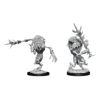 D&D Nolzur's Marvelous Miniatures: Gnoll Witherlings (2)