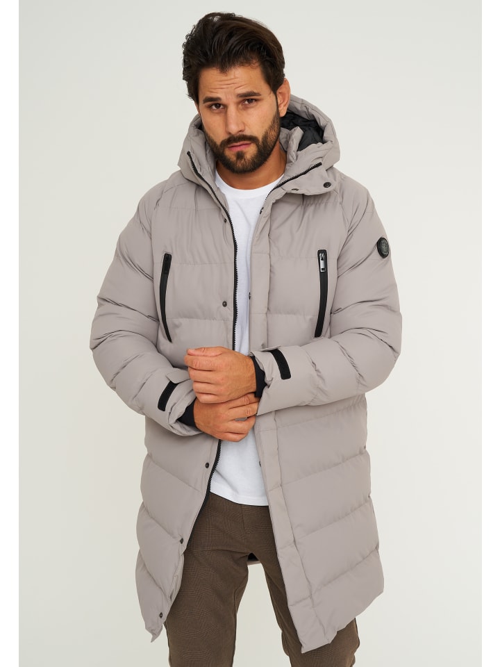 SOULSTAR Parka - S2SETTIN Steppmantel Steppjacke in Grey günstig kaufen