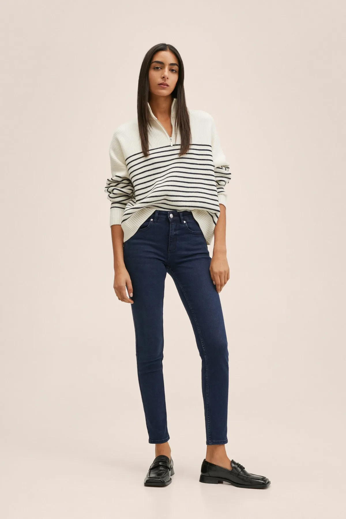 MANGO  27000653 Damen/Mädchen Tief Dunkelblau