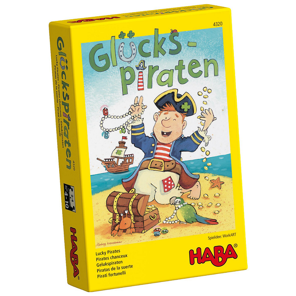 HABA 4320 Mitbringspiel Glückspiraten