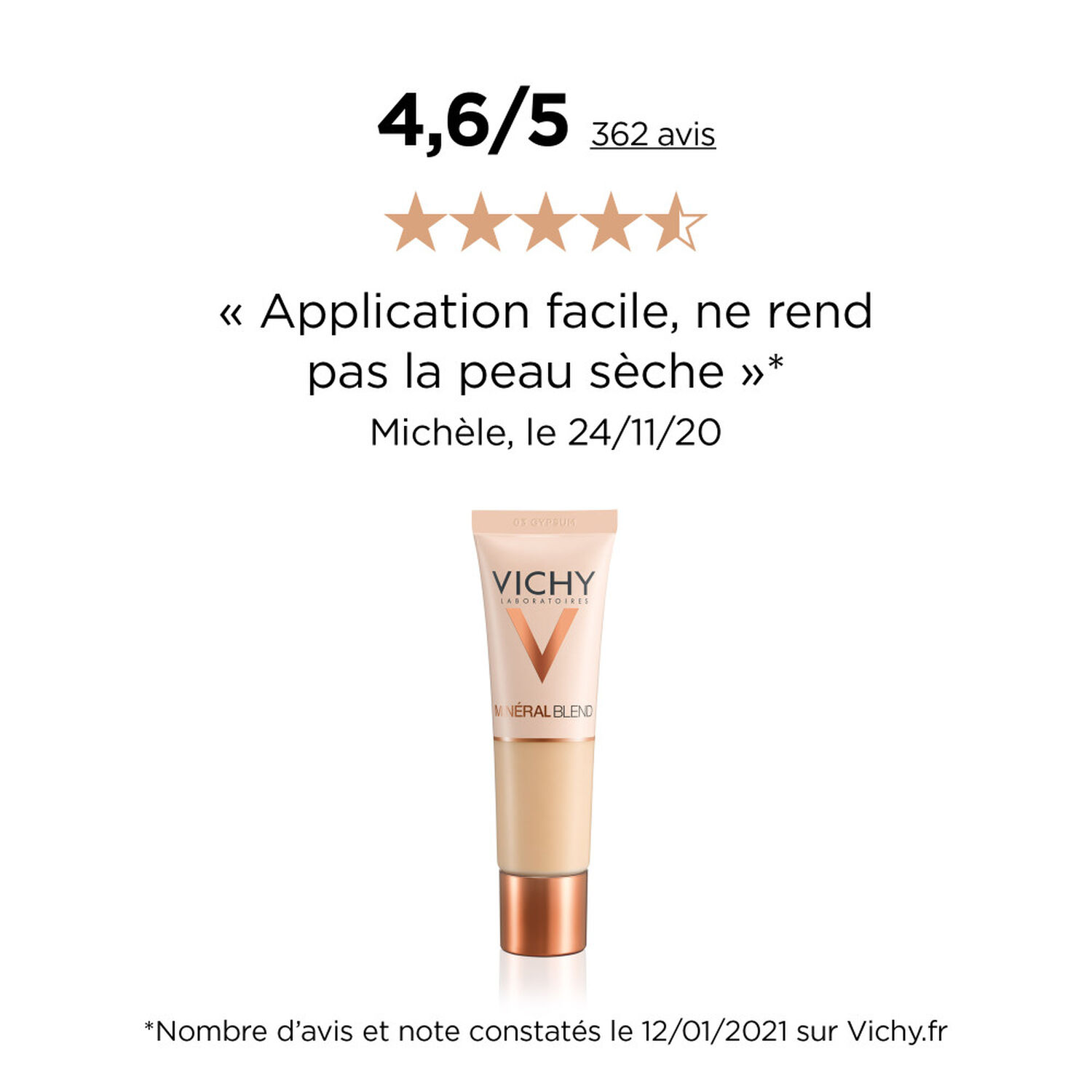 Vichy Mineralblend Hold Fresh Complexion Hydrating Foundation 16H Hold 30 ml
