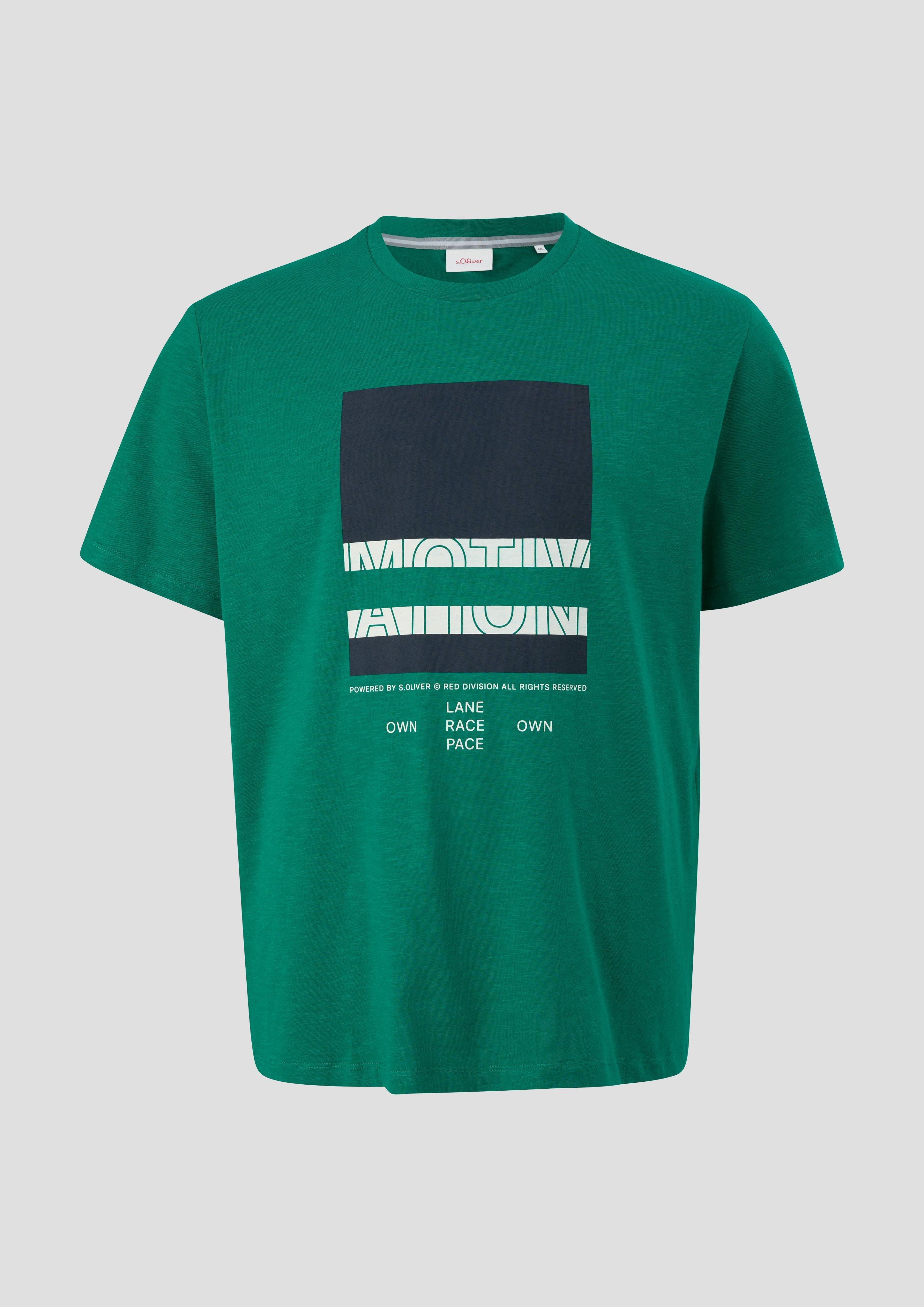 T-Shirt mit Frontprint  2146820-76D1