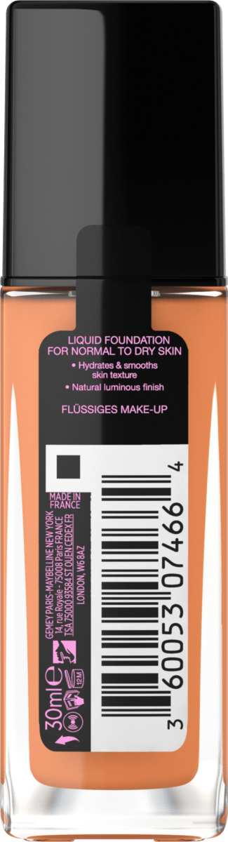 Foundation Fit Me Liquid, LSF 18, 250 Sun Beige, 30 ml