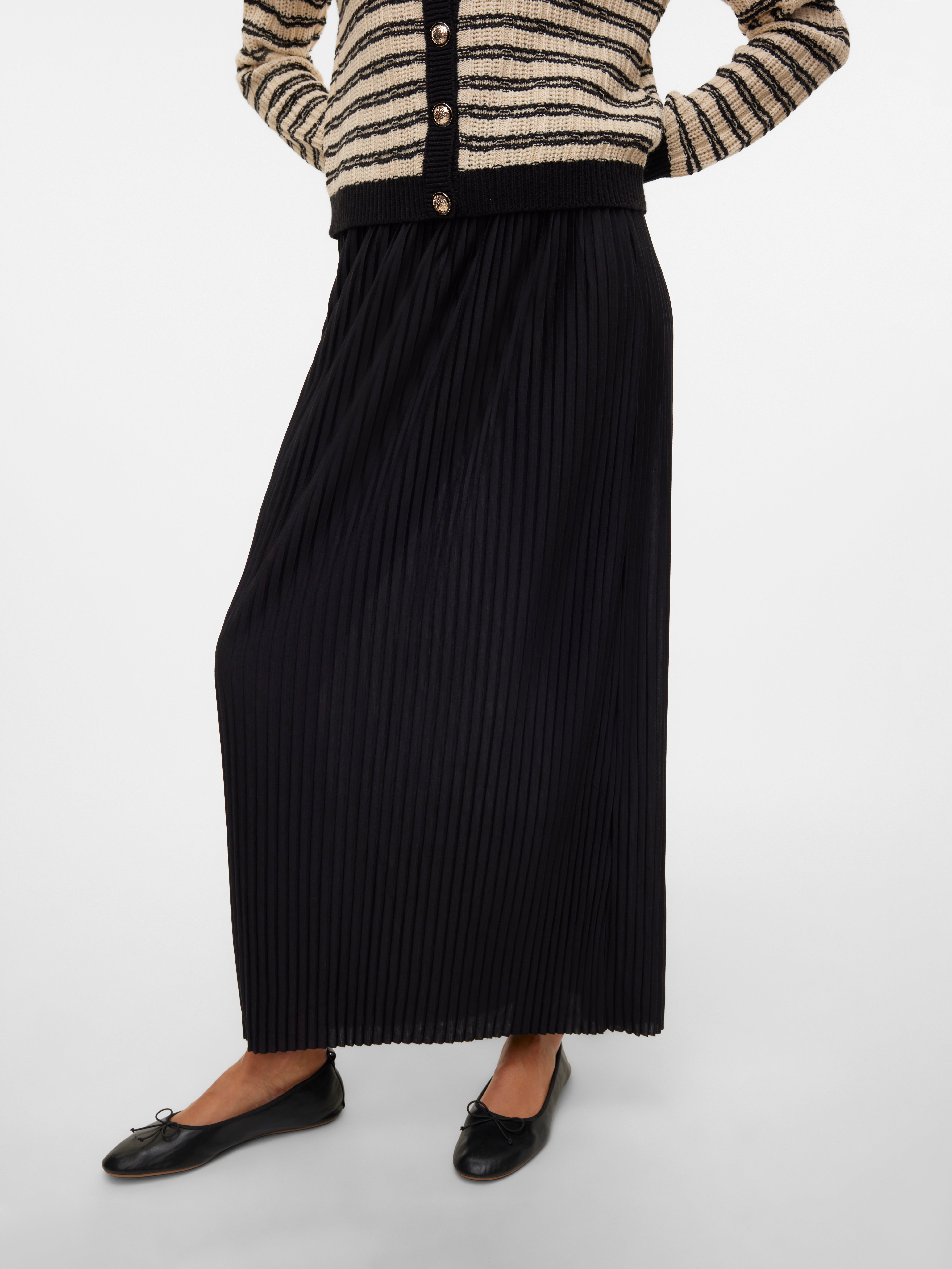 VMMILLE Hohe Taille Langer Rock