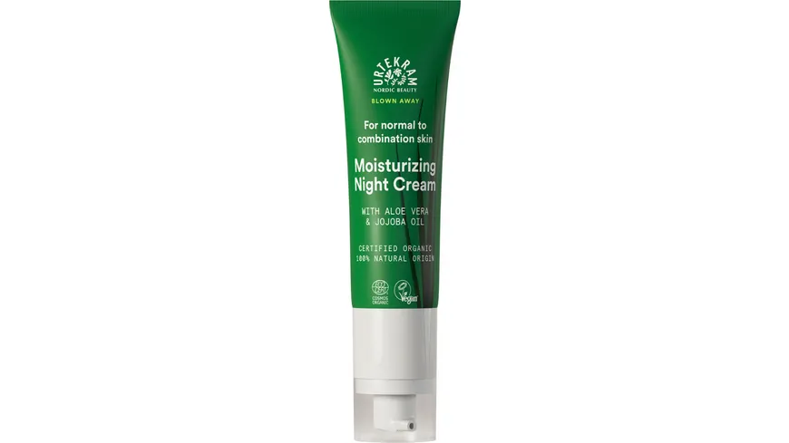 URTEKRAM Moisturizing Night Cream Wild Lemongrass 50 ml
