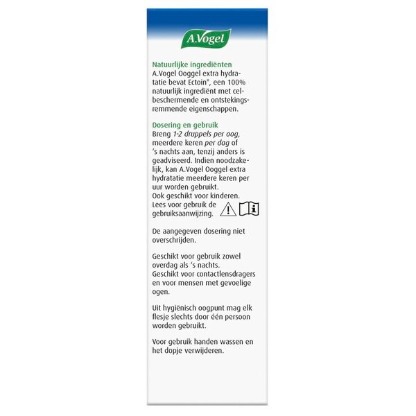 A.Vogel Extra Hydration -silmänympärysgeeli lääkinnällinen laite - 10 ml