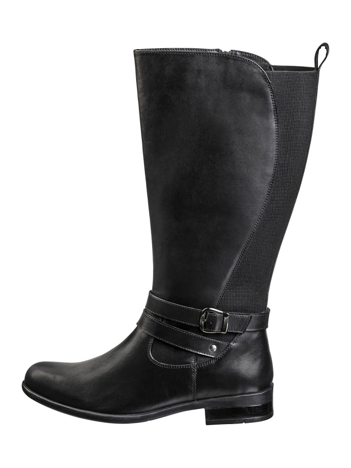 sheego Weitschaftstiefel in schwarz günstig kaufen