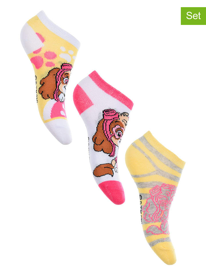 Paw Patrol 3er-Set: Füßlinge 