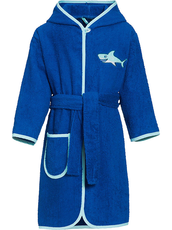 Playshoes Bademantel in Blau günstig kaufen