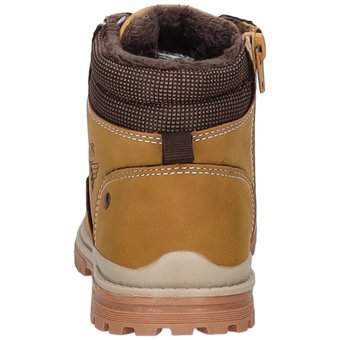 Top Gun Schnür Boots in gelb