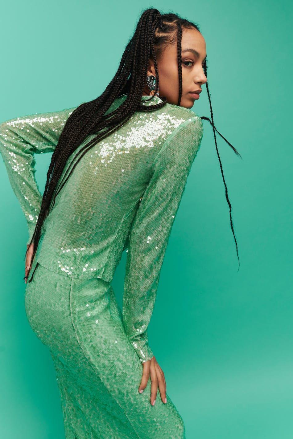 Silvana sequin top