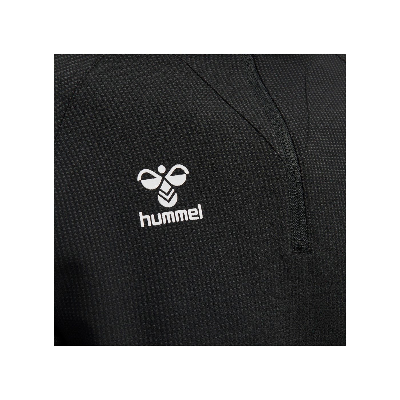 Hummel hmlLEAD HalfZip Sweatshirt Schwarz F2001